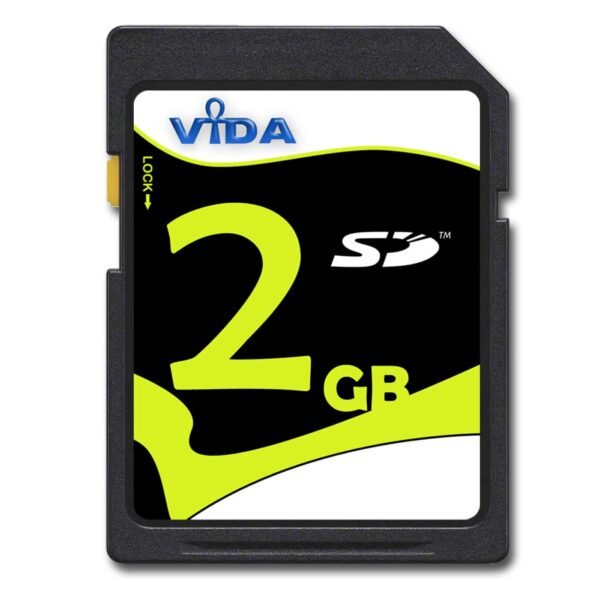 Vida IT 2GB SD Secure Digital Memory Card