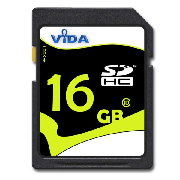 Vida IT 16GB SDHC Memory Card Class 10 UHS-1 Speed