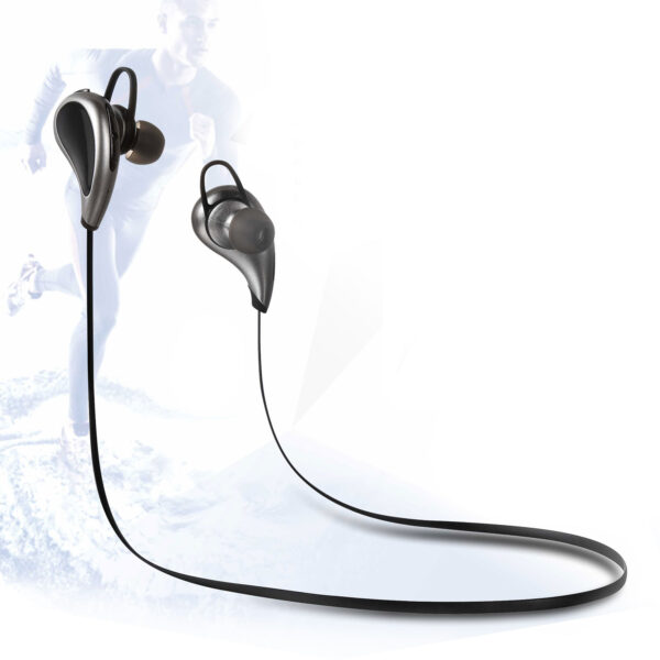 Vida IT V8 Stereo Sports Bluetooth 4.0 Earphones Headset (Black/Silver) Vida IT V8 Stereo Sports Bluetooth 4.0 Earphones Headset (Black/Silver)
