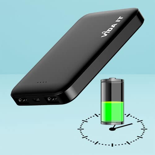 vida it vpow power bank battery pack for heated vest jacket iphone samsung portable charger 5000mah